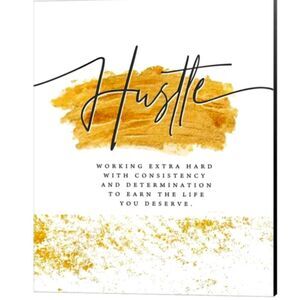 Now Success Hustle & Talent Framed Picture By Jennifer Pugh